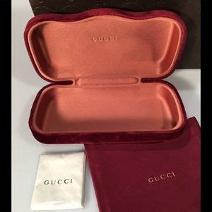 gucci sunglasses case velvet|gucci sunglasses case men.